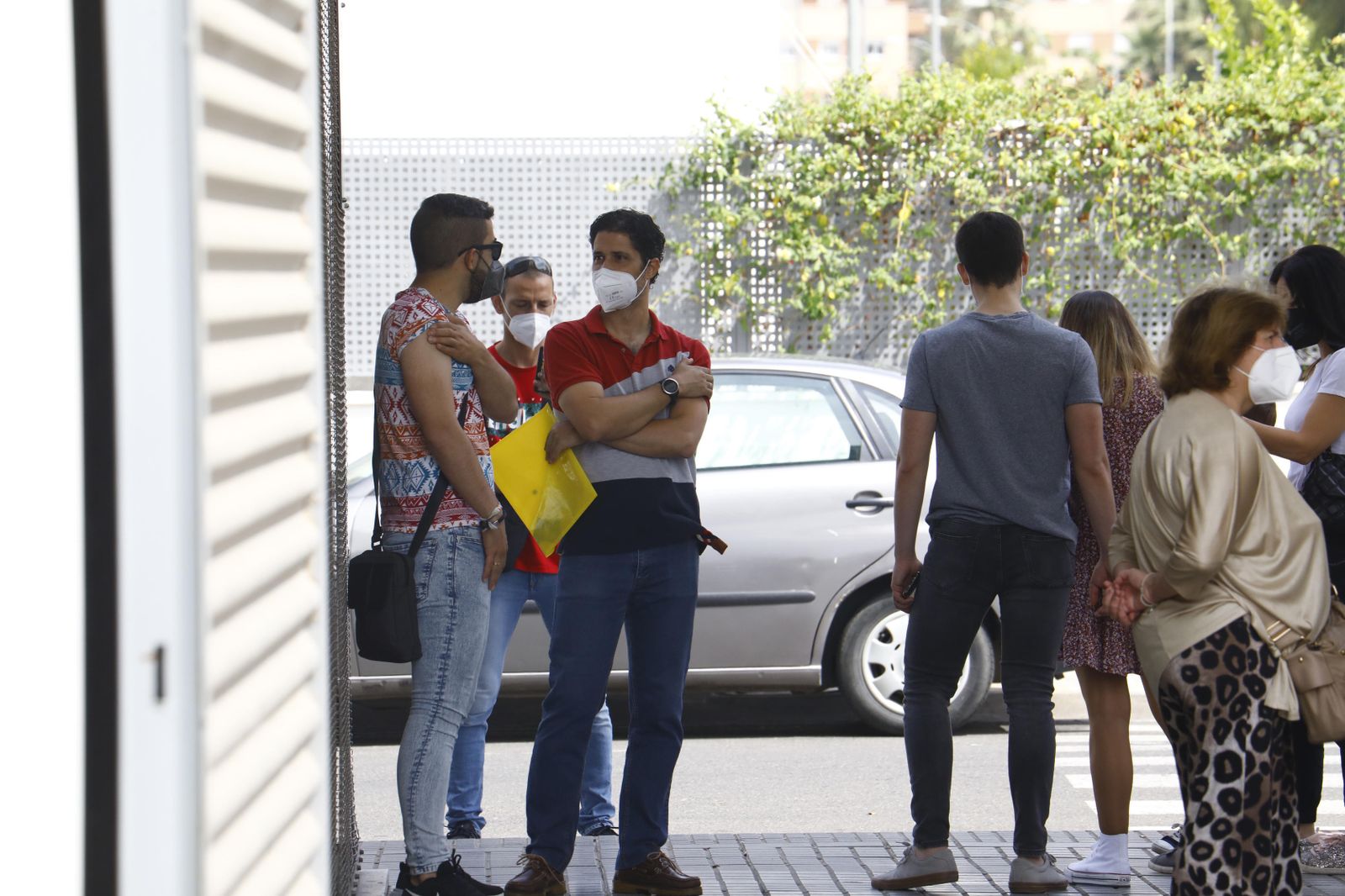 La vacunación del profesorado contra el coronavirus, en imágenes