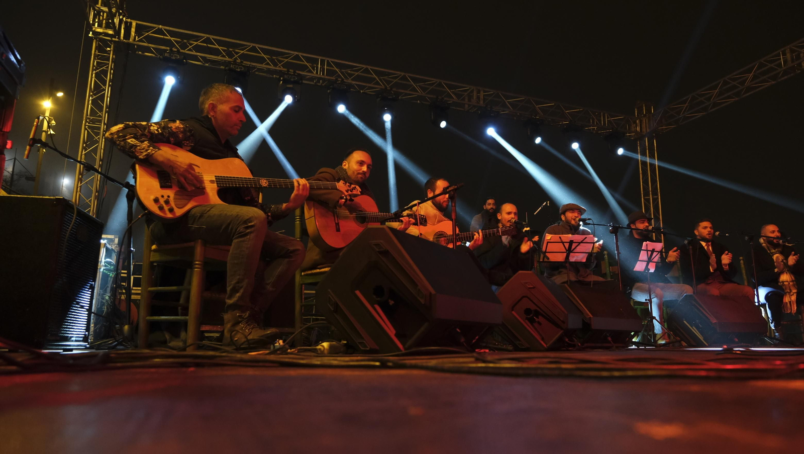 La Noche de las Candelas en el Mesón Gitano de Almería, en imágenes