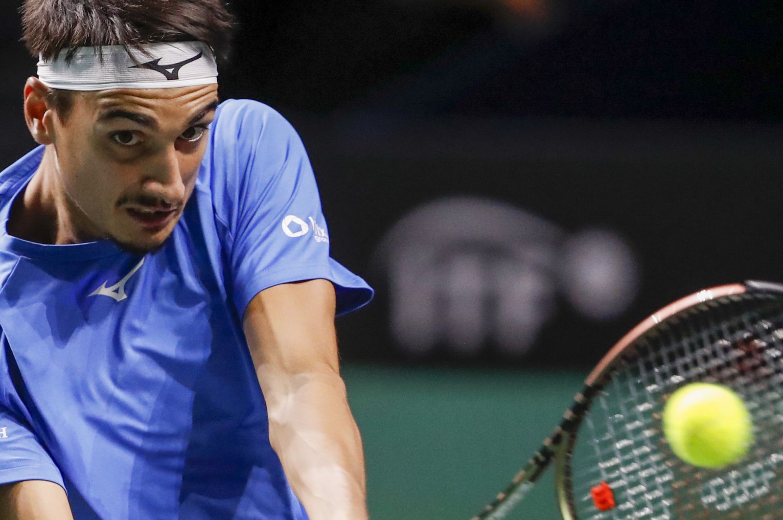 Denis Shapovalov - Lorenzo Sonego, en la Copa Davis de Málaga