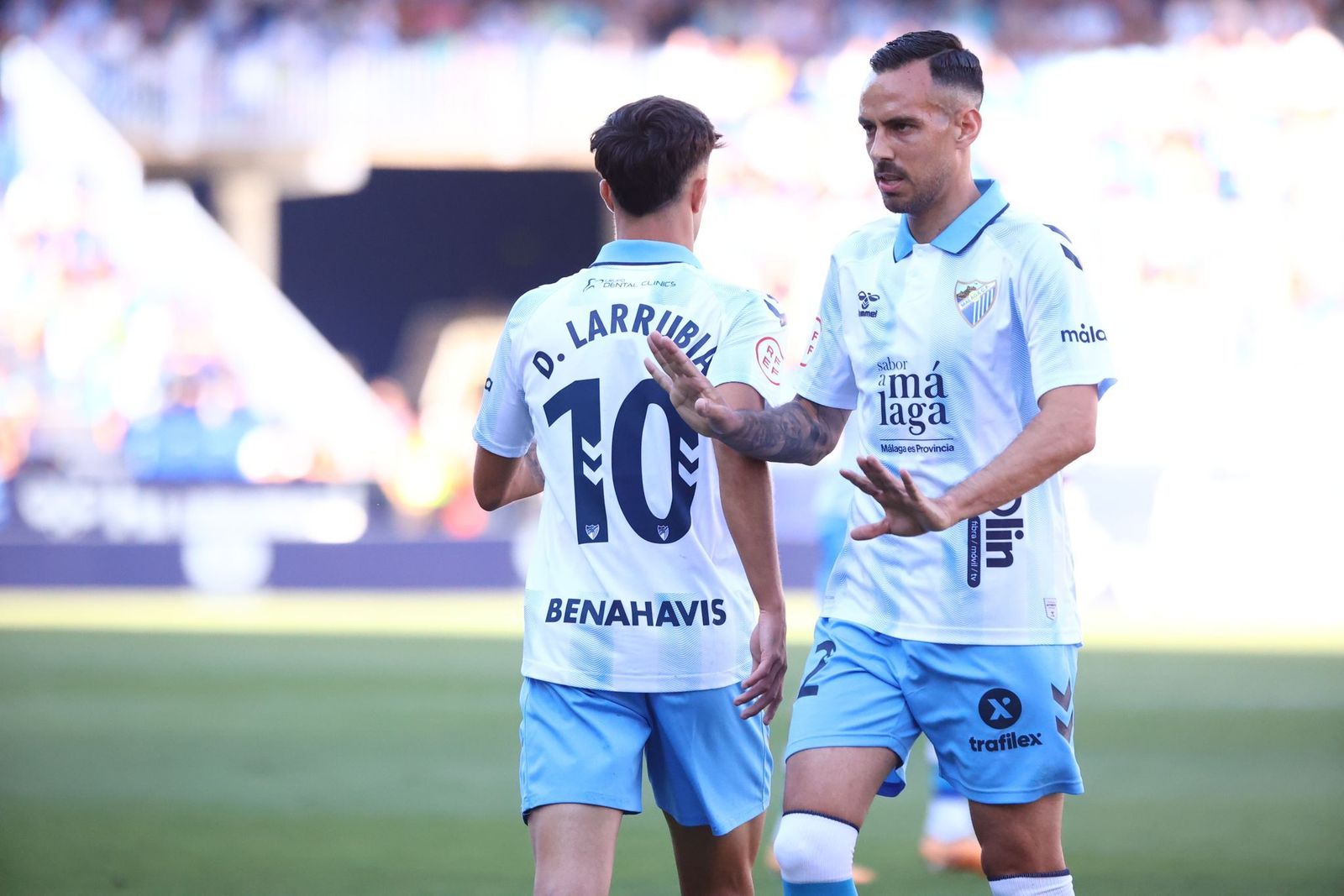 El Málaga CF - Antequera, en fotos