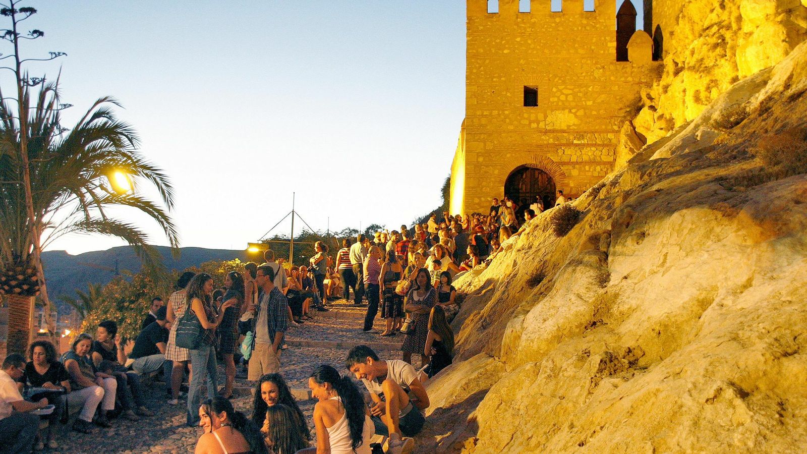 Exteriores de la Alcazaba de Almería
