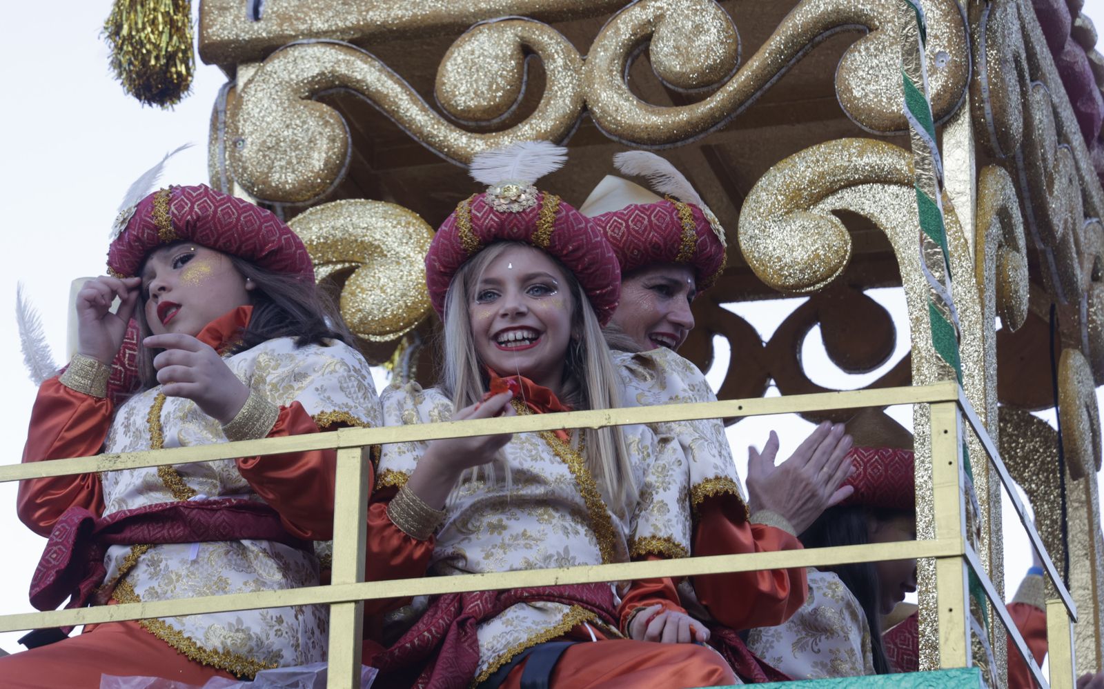Las imágenes de la Cabalgata de los Reyes Magos en Sevilla
