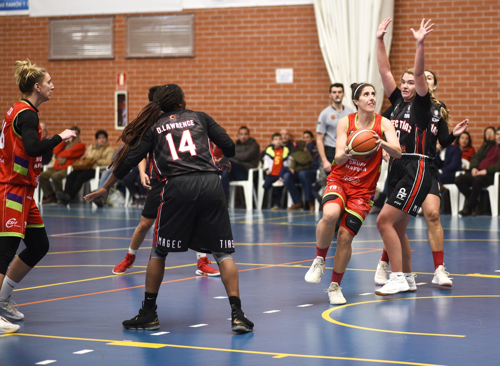 Las jugadoras del Raca no tuvieron su día ante el equipo de Lanzarote