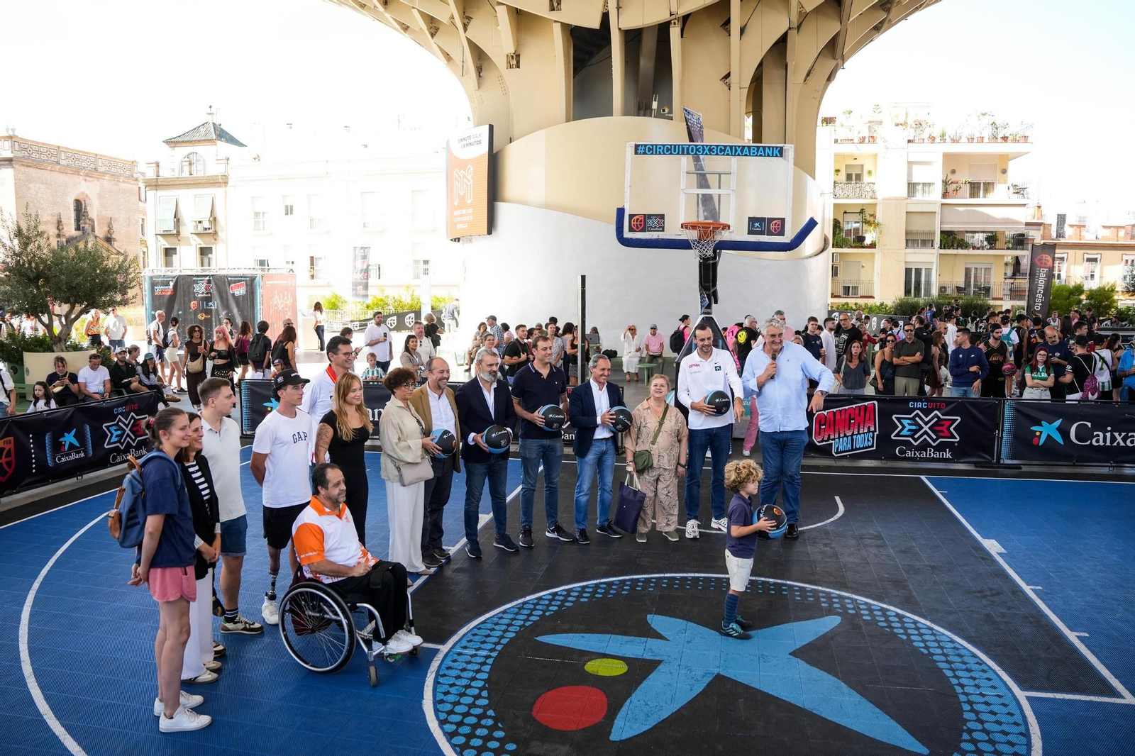Las fotos del Circuito 3x3 Caixabank en las Setas