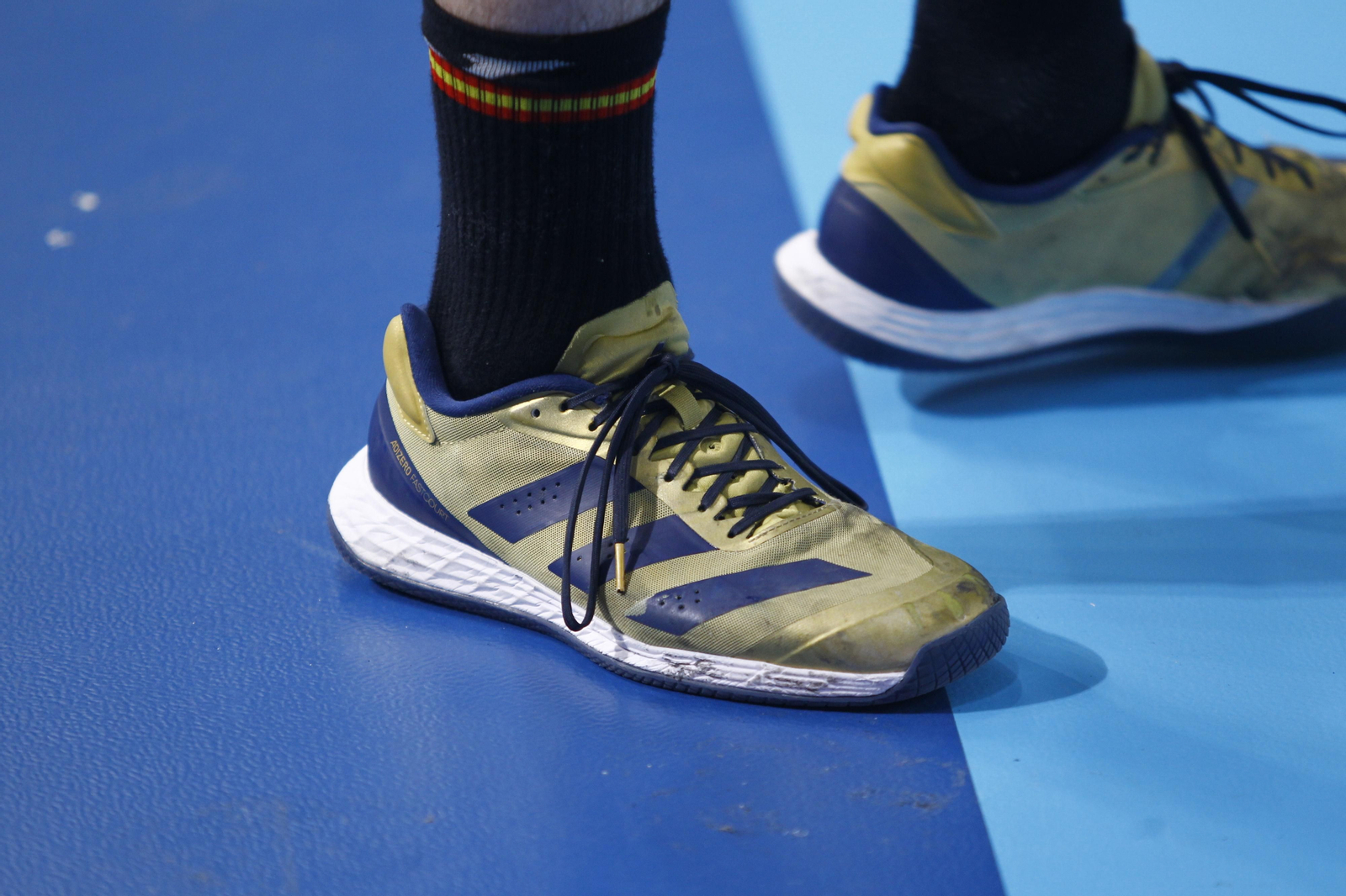 Imágenes del España-Dinamarca de la EHF Euro Cup de balonmano, en Almería