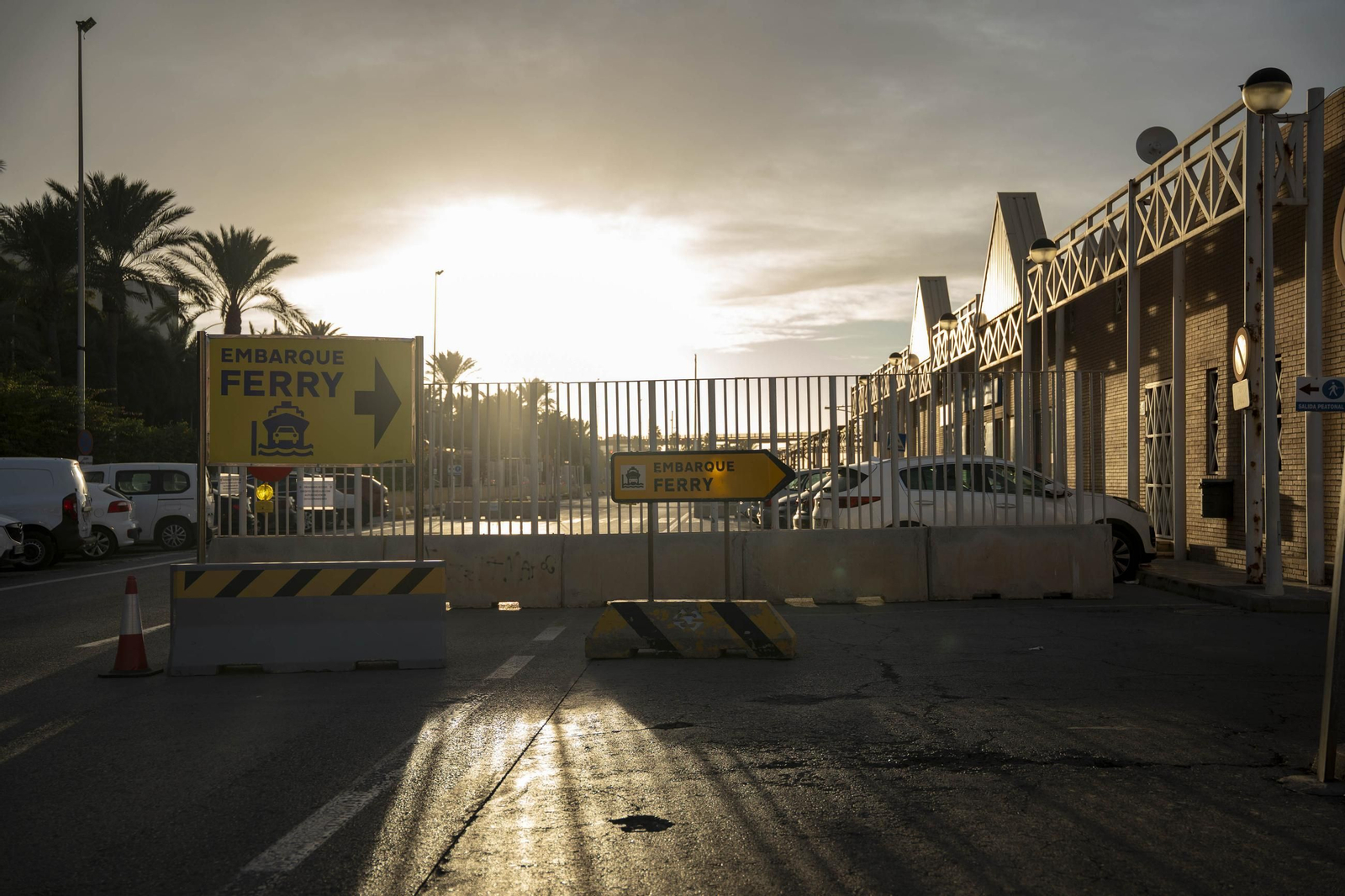 En imágenes las obras del Puerto Ciudad de Almería