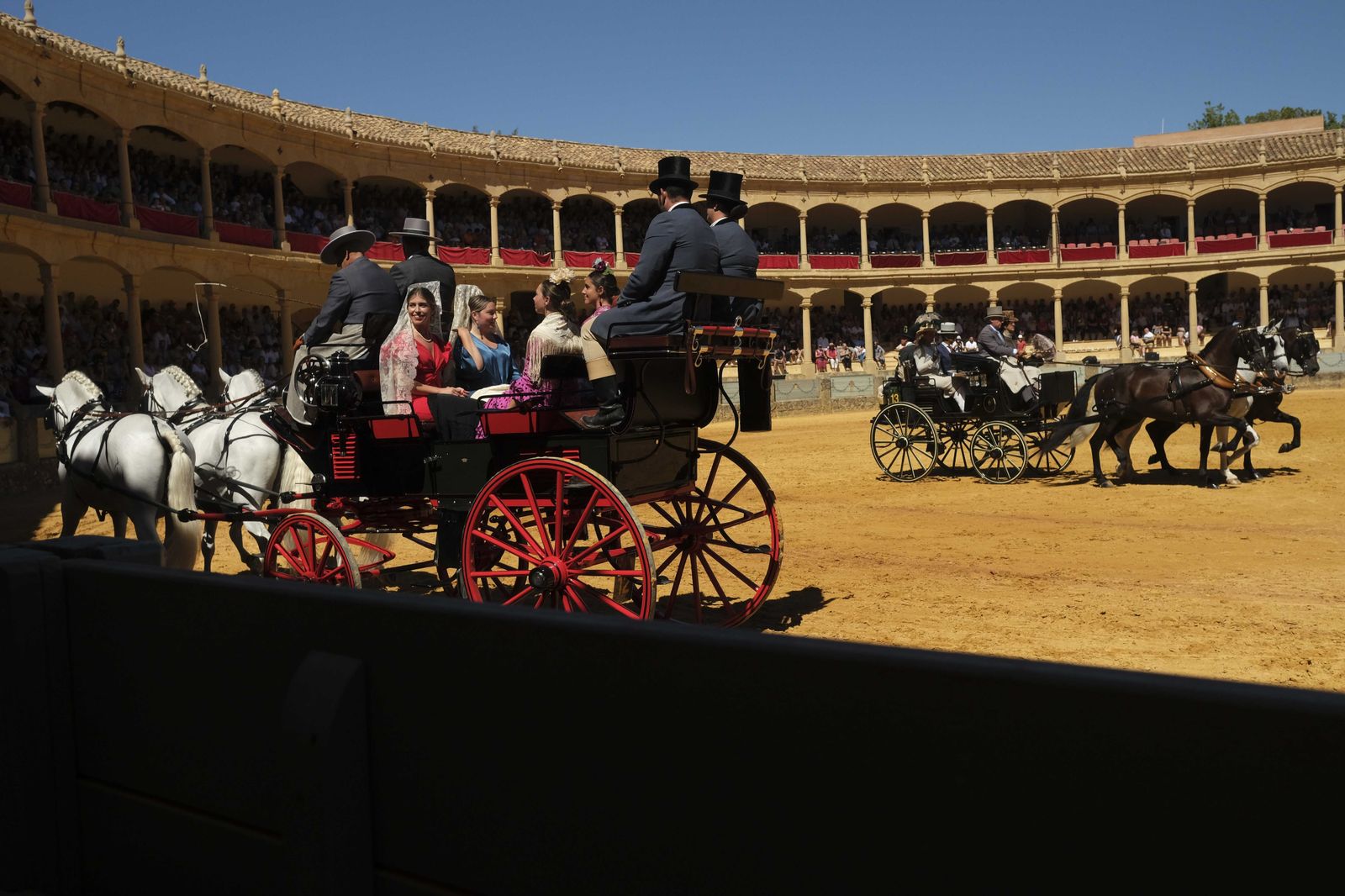 Concurso de enganches de Ronda, en fotos.