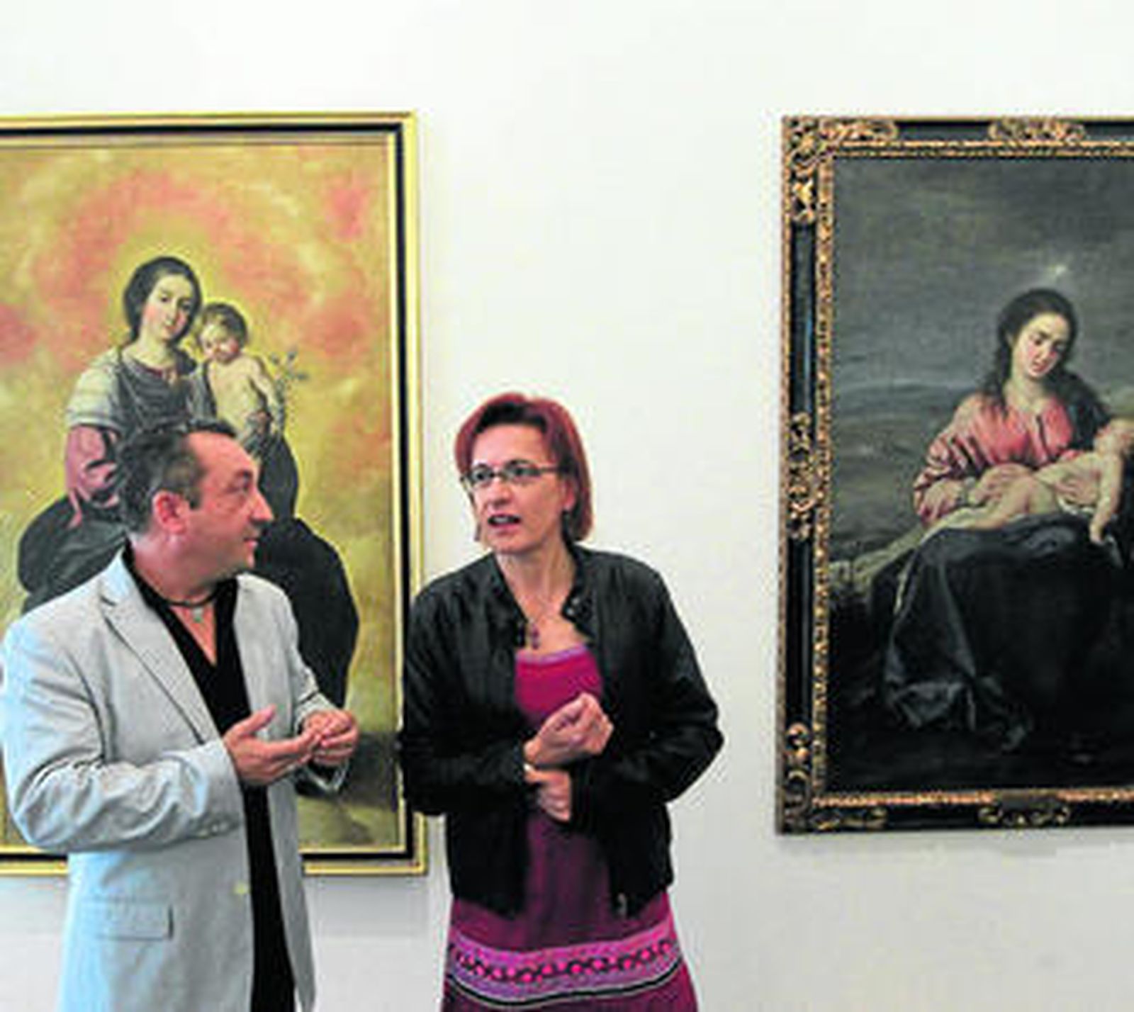 Ricardo Tenorio y Ana Gámez dieron la bienvenida a la obra.