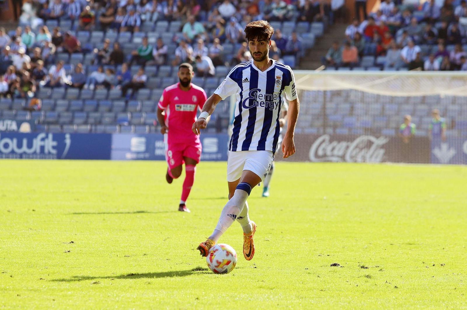 Las mejores imágenes del Recreativo de Huelva-Burgos, partido de eliminatoria de la Copa del Rey