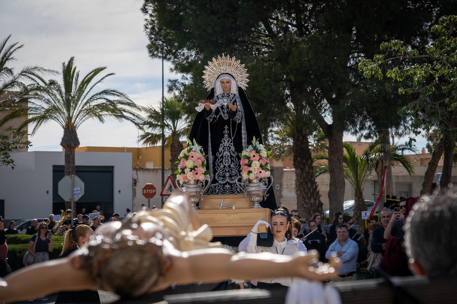 El Viernes Santo en la Semana Santa de Roquetas de Mar 2025