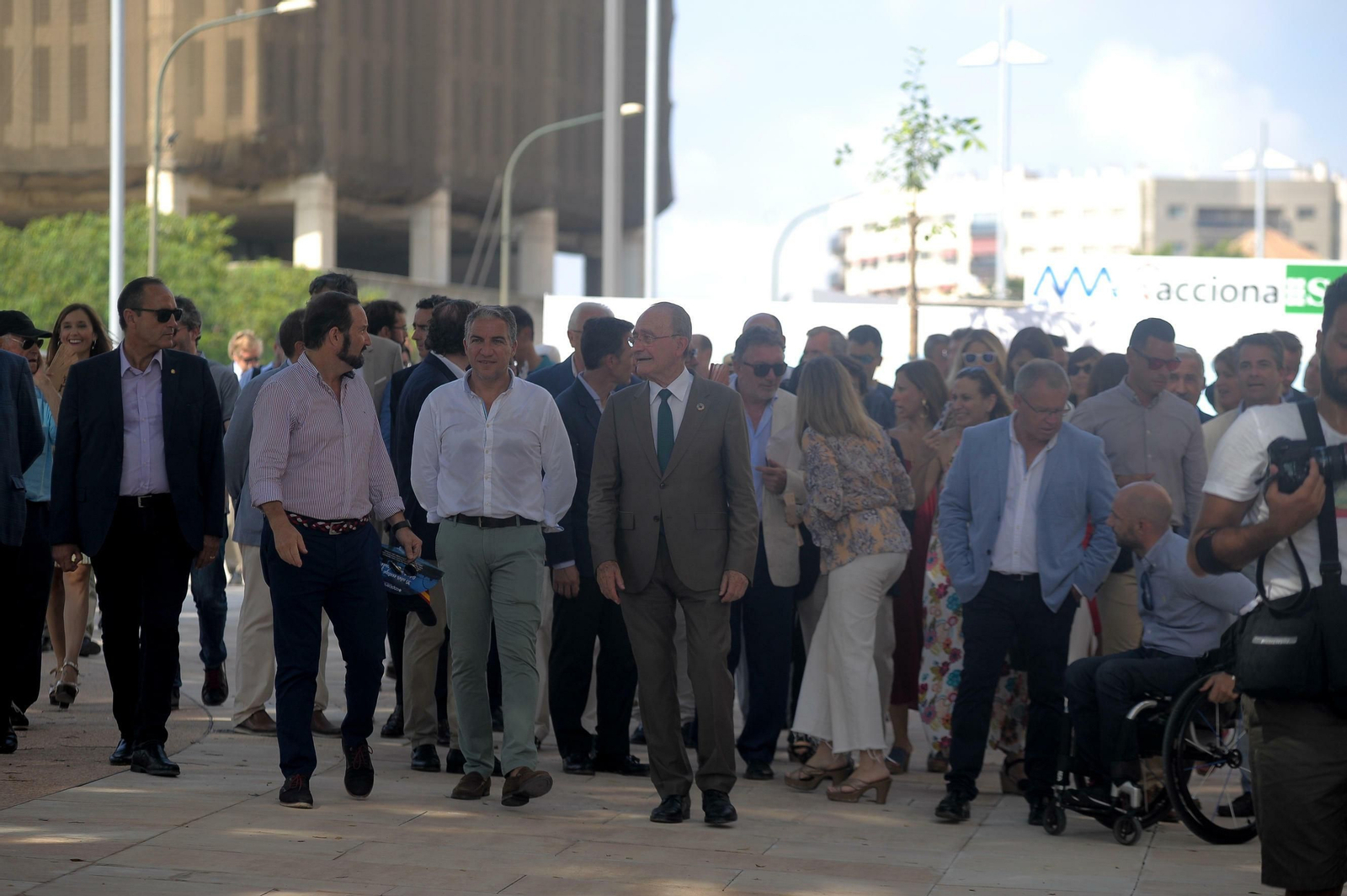 Fotos de la inauguración de los trabajos de reurbanización de la Alameda Fotos de la inauguración de los trabajos de reurbanización de la Alameda