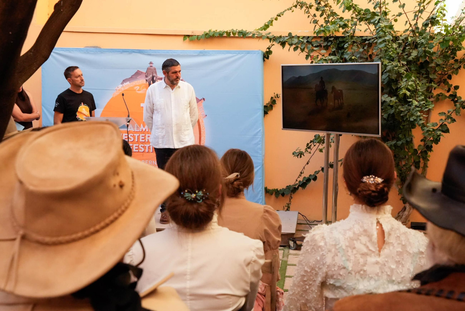 Te mostramos en imágenes como ha sido la presentación del Almería Western Film Festival 2025