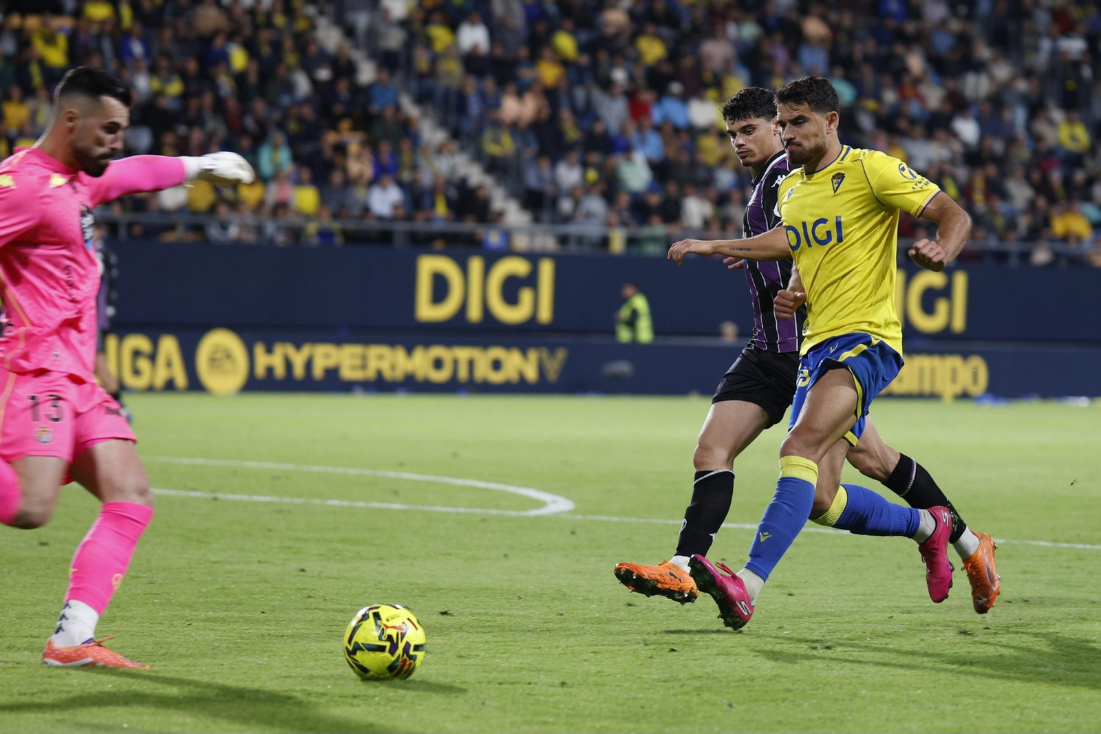 Las imágenes del Cádiz CF- Valladolid