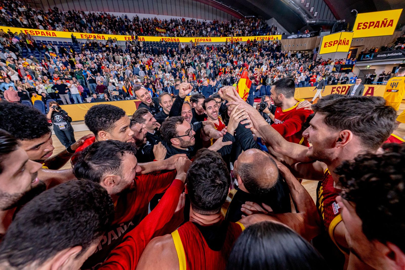 Las mejores fotos del España-Ucrania de baloncesto