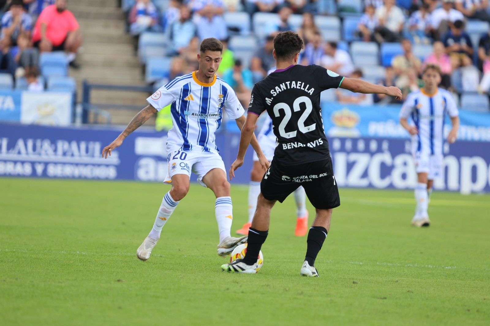 Recreativo-Atlético Malagueño: El Decano pide la hora, pero el filial regresa de vacío (1-0)
