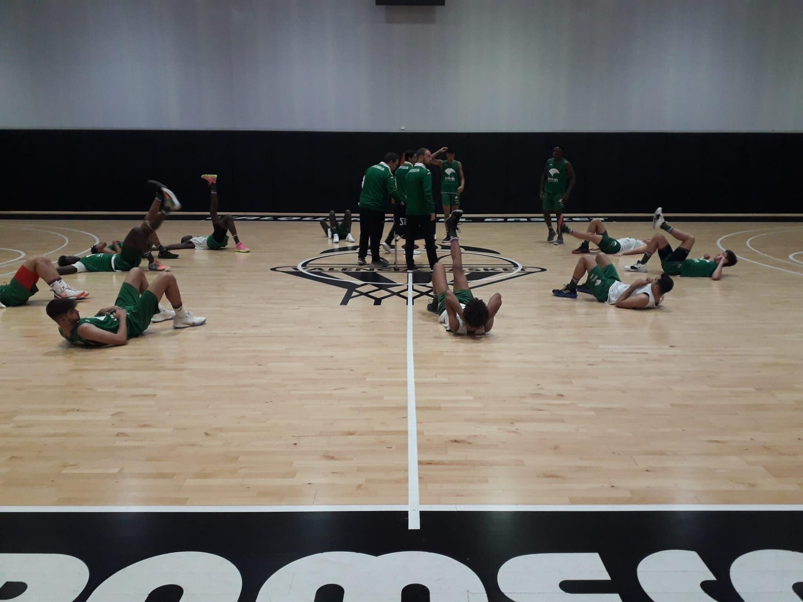 El equipo junior del Unicaja.