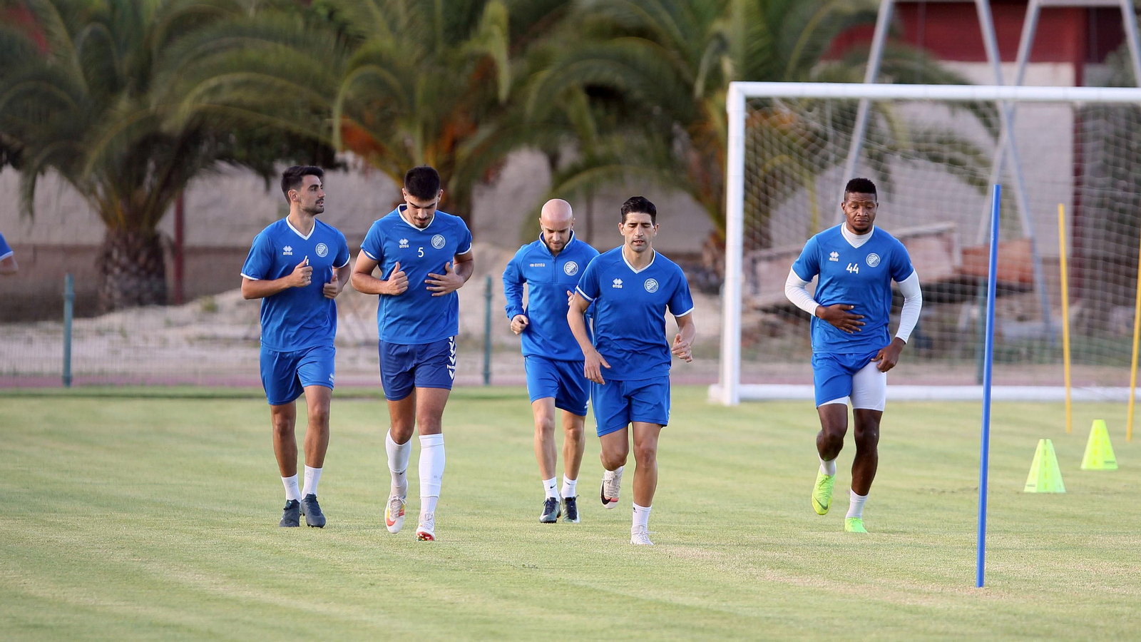 Primer entrenamiento del Xerez DFC en el Pepe Ravelo