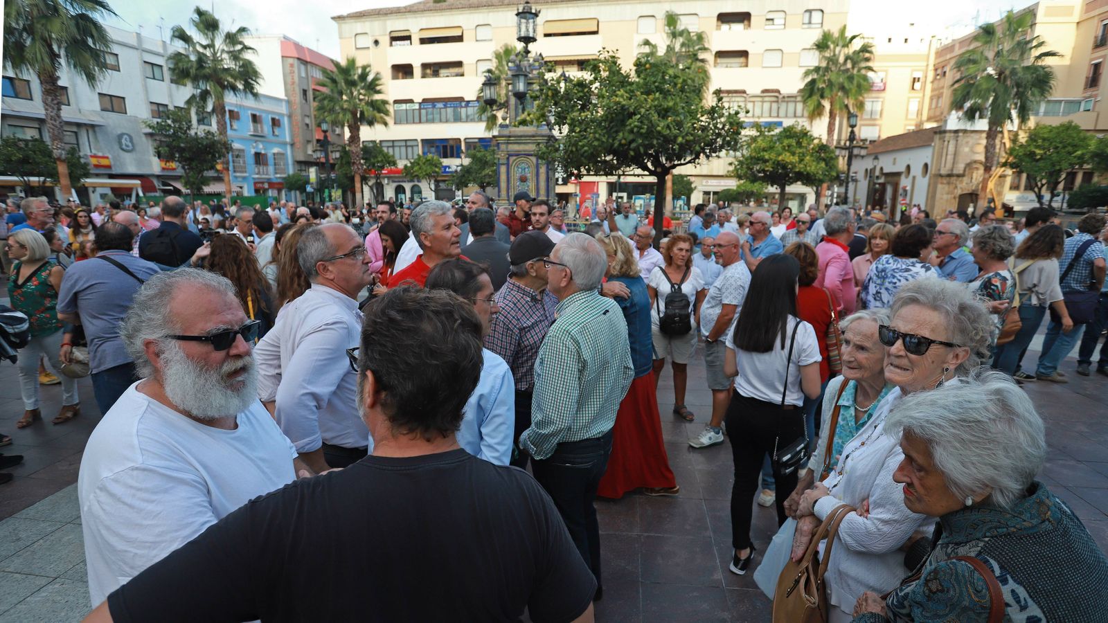 Las mejores fotos de la manifestación por el tren en el Campo de Gibraltar