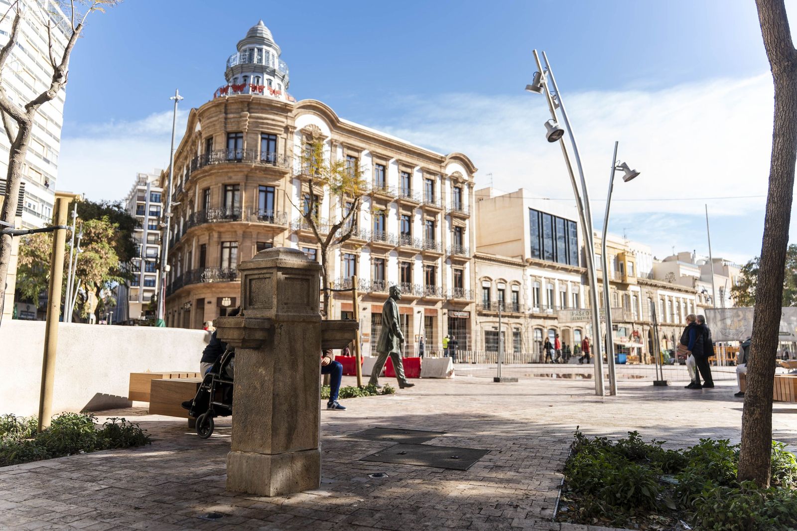 El cañillo de Puerta Purchena, en imágenes