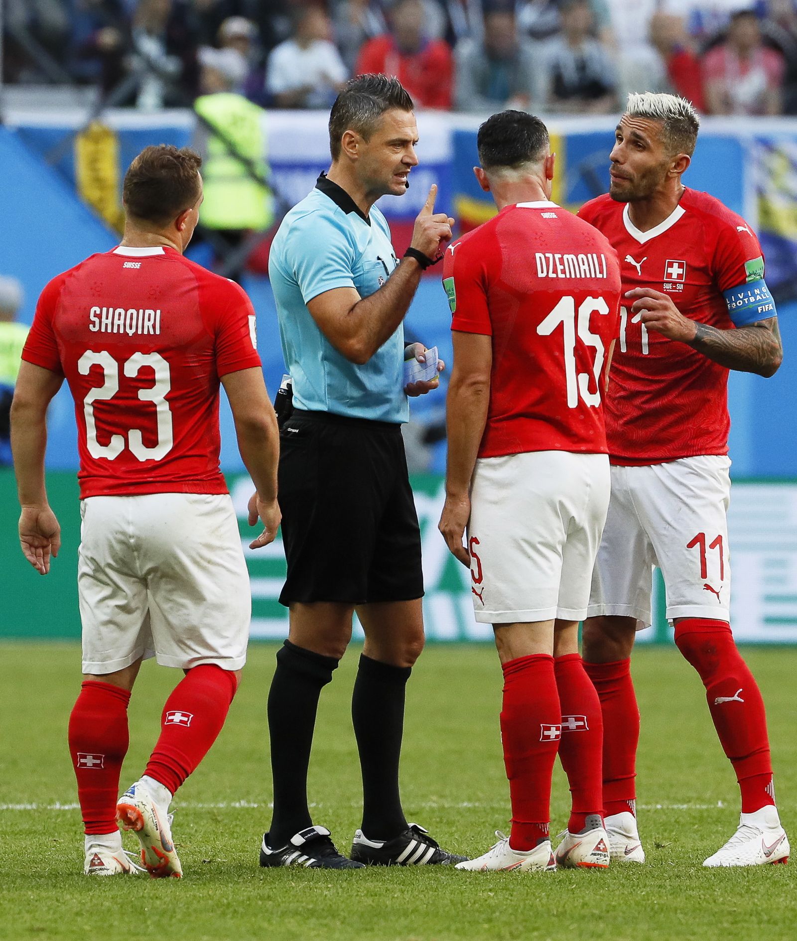 Las imágenes del Suecia-Suiza