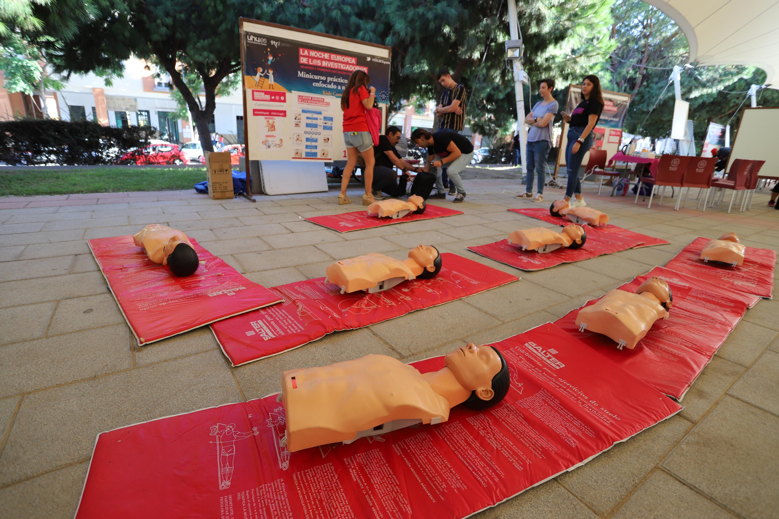 Imágenes de la inauguración de la Noche Europea de los Investigadores