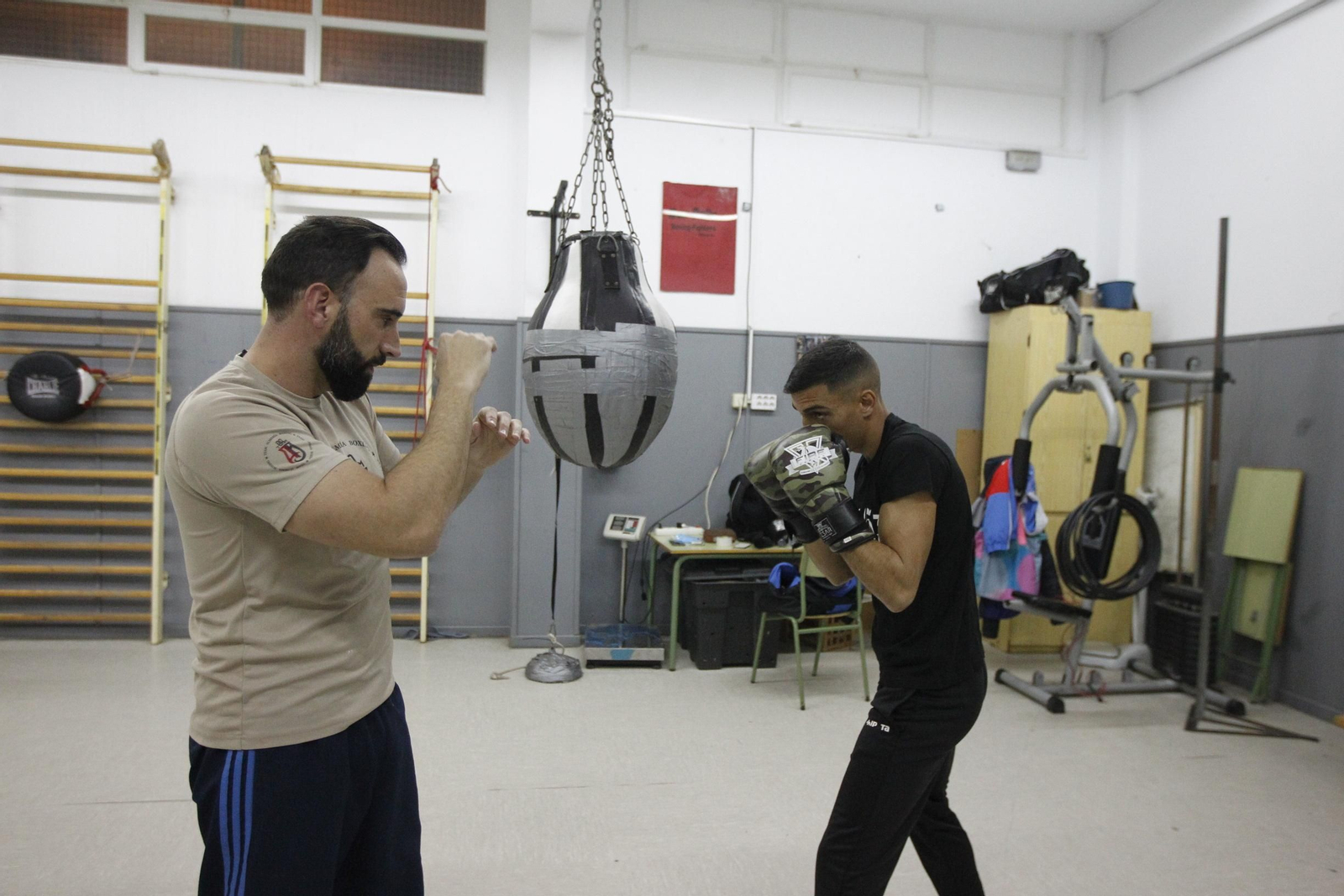 Fotogalería de un entrenamiento de Salvador Barón, el 'Rey Gitano'