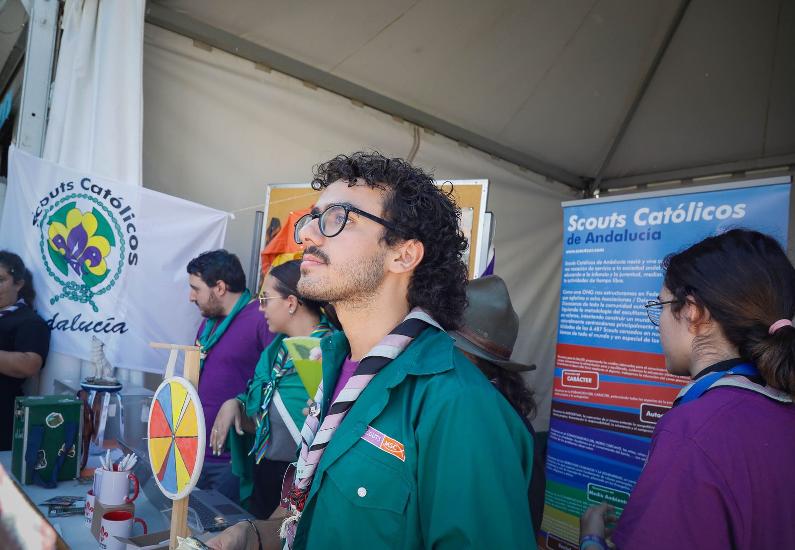 Imágenes de las jornadas de Bienvenida, Carmelo Rodríguez