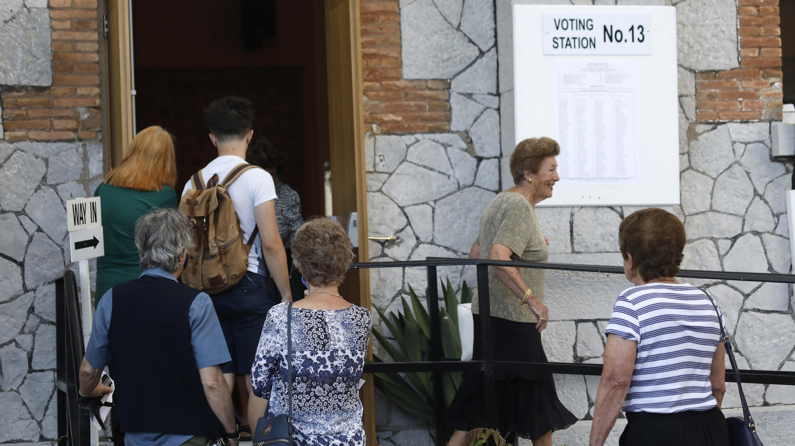 Las fotos del referéndum en Gibraltar sobre la legalización del aborto