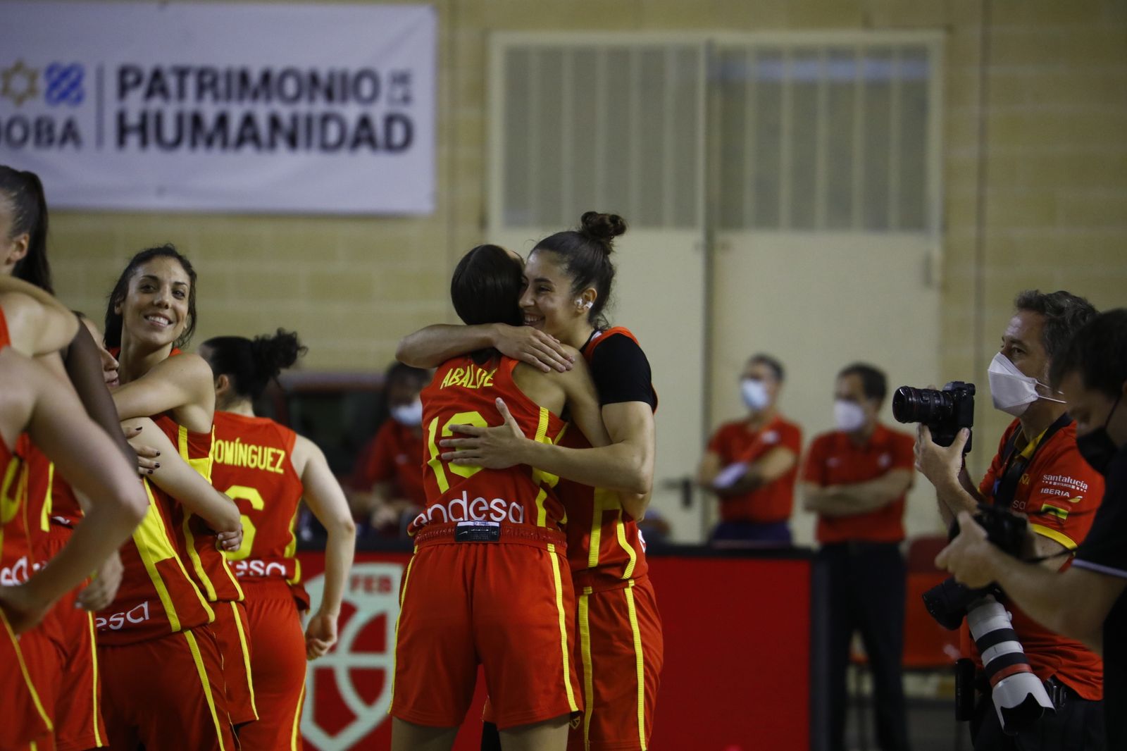 Las imágenes del triunfo de España ante Bélgica en Córdoba.