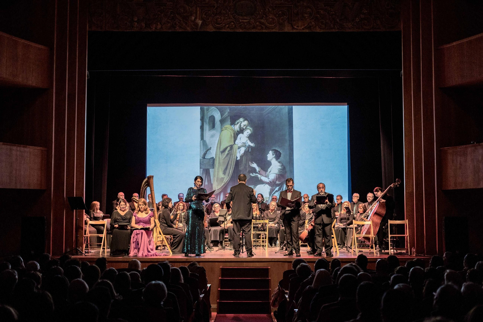 Concierto de Navidad en el Teatro de las Cortes para despedirse del año