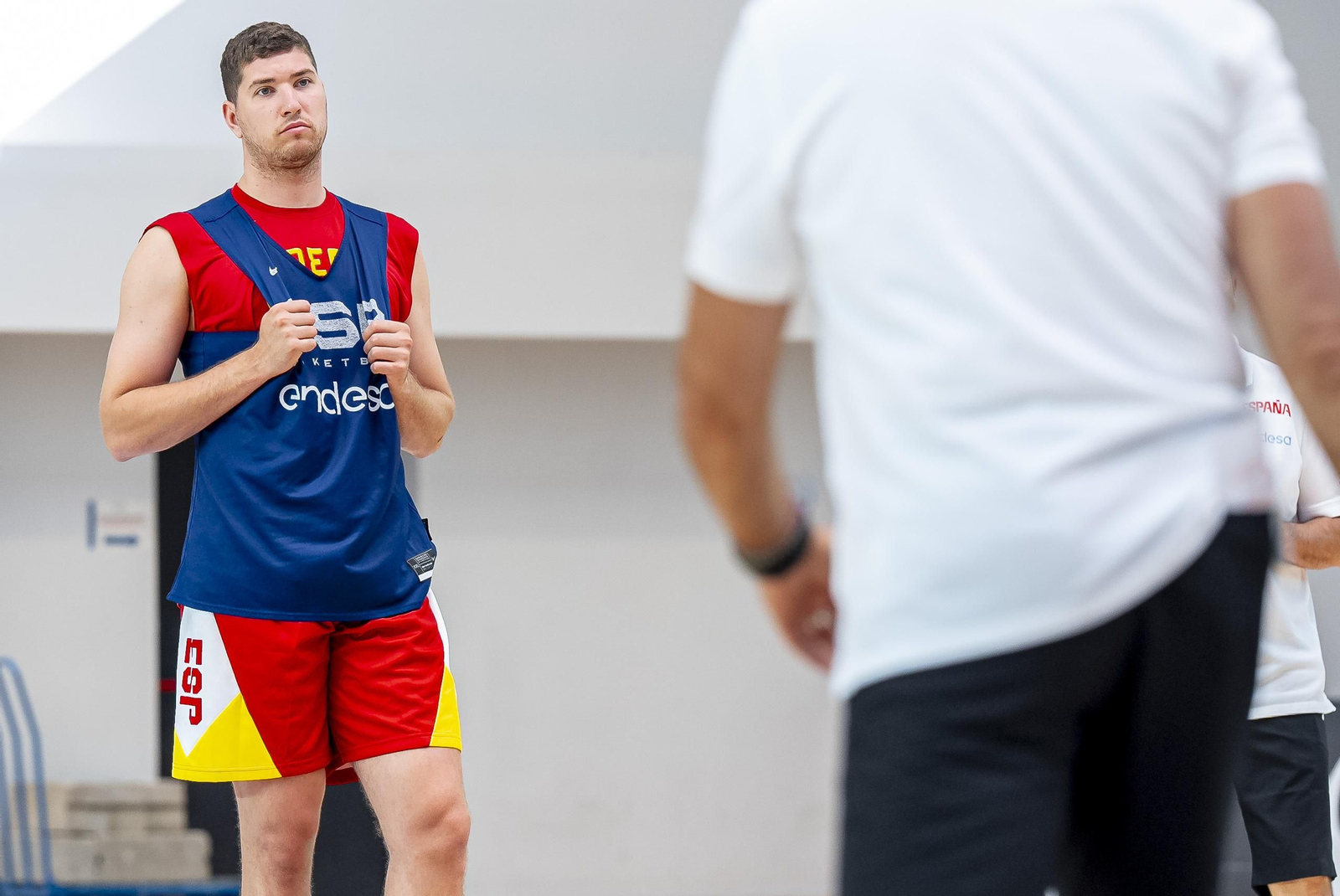 España vuelve a trabajar en Madrid con Alberto Díaz y Yankuba Sima España vuelve a trabajar en Madrid con Alberto Díaz y Yankuba Sima