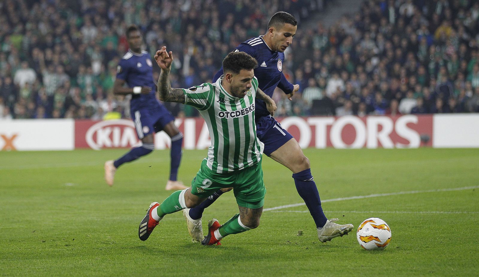 Las imágenes del Betis-Olympiacos