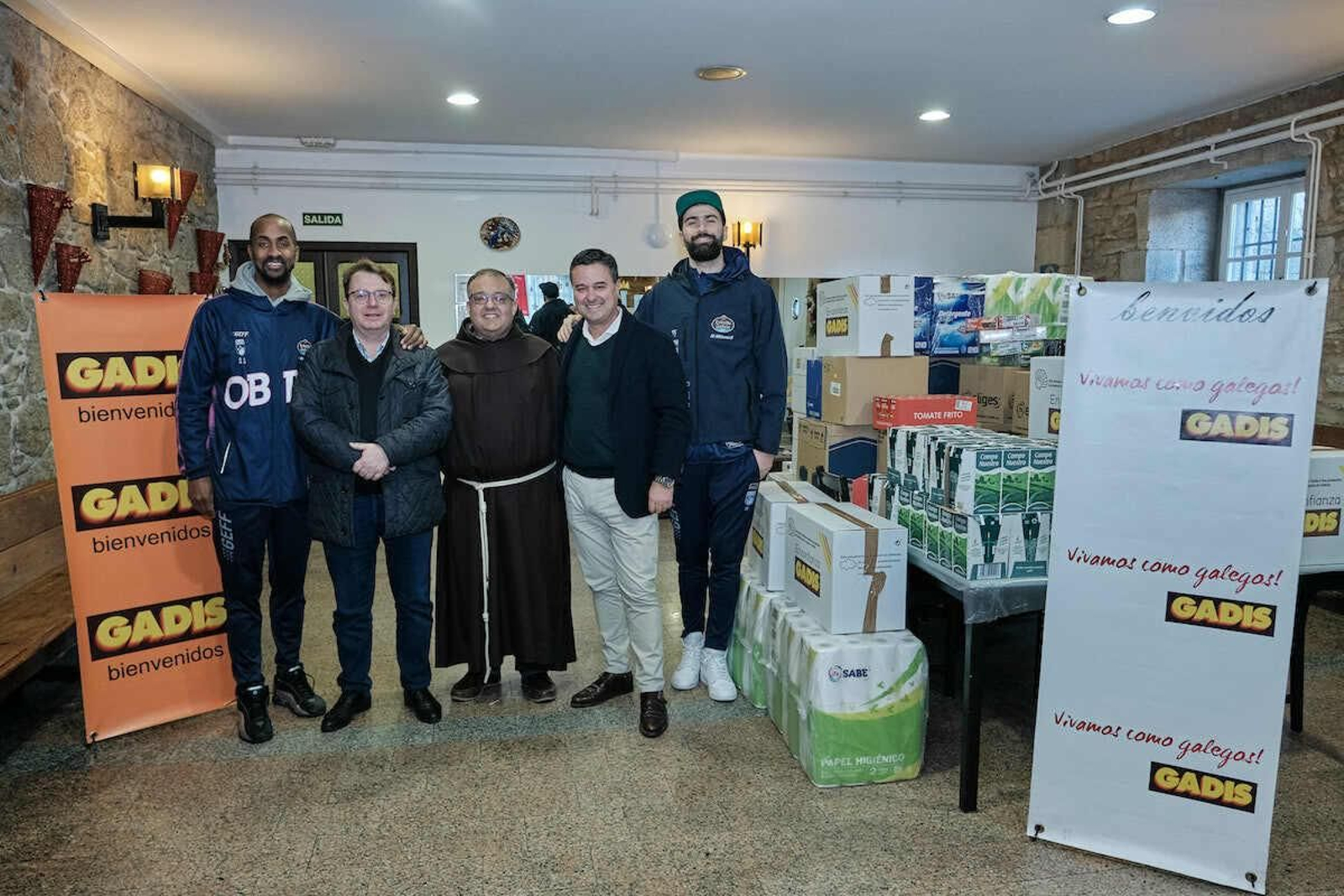 Kostas Vasileiadis, en un acto solidario.