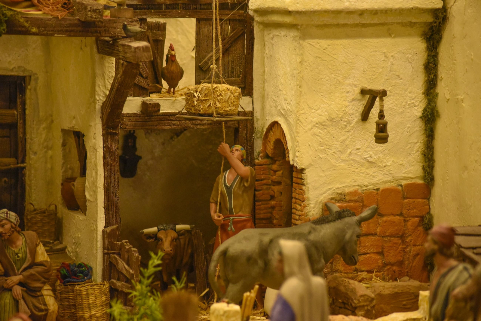 Fotos del belén del Museo Cruz Herrera en La Línea