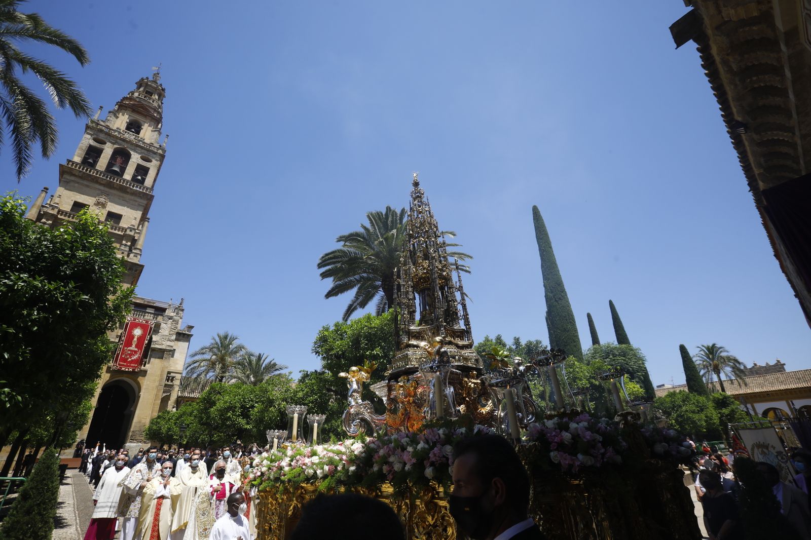 La procesión del Corpu Christi de Córdoba, en imágenes