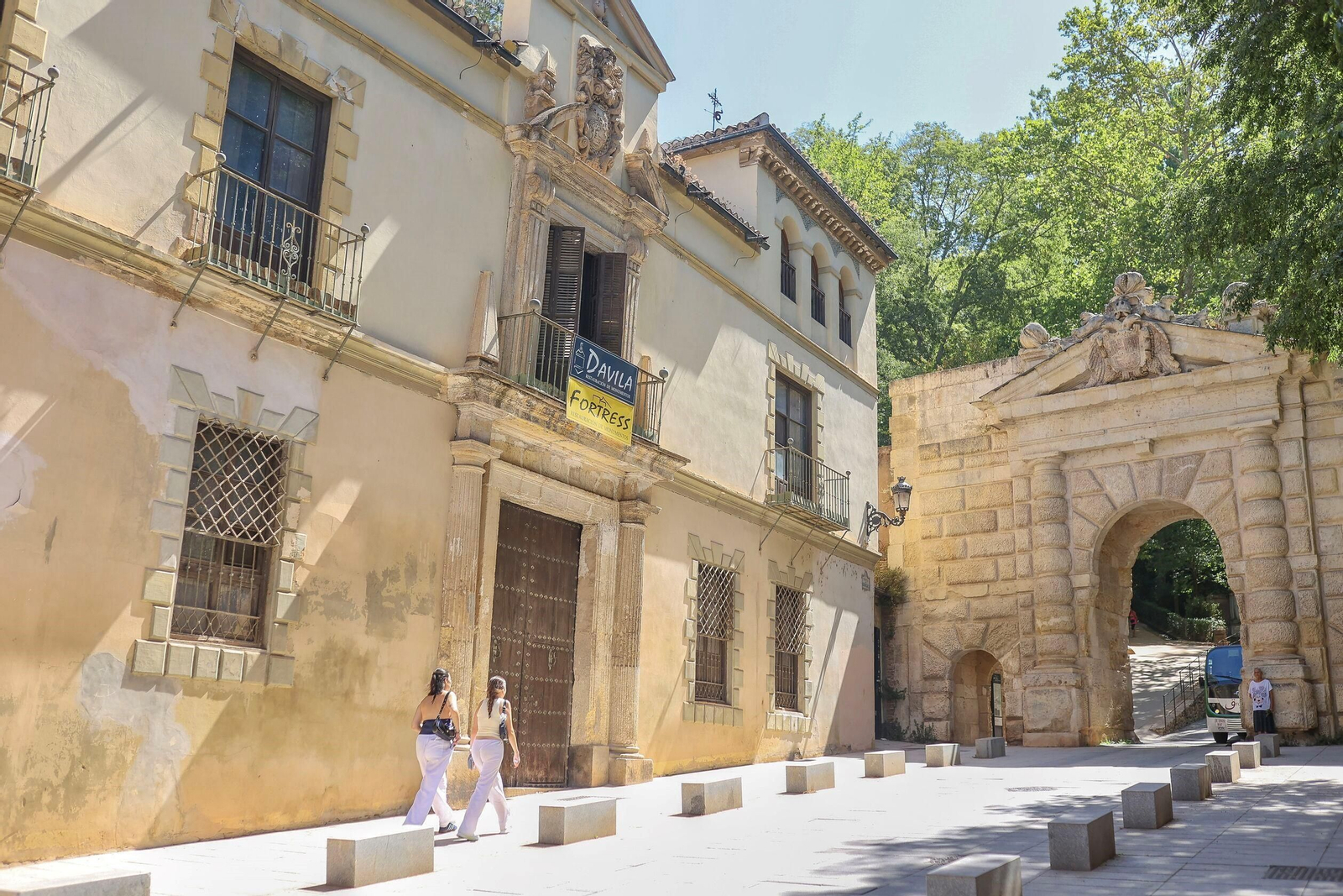 Palacio de los Marqueses de Cartagena, en la Cuesta de Gomérez, que se reconvertirá en un hotel de lujo Palacio de los Marqueses de Cartagena, en la Cuesta de Gomérez, que se reconvertirá en un hotel de lujo