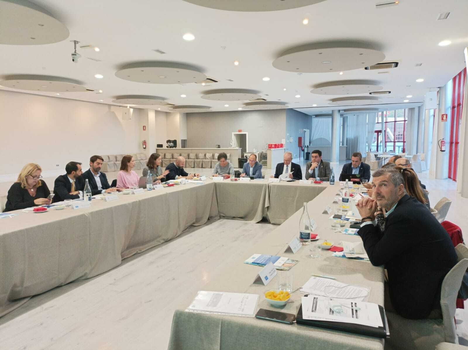 Reunión del patronato de la Fundación Ciedes este lunes en la sede de Trops.