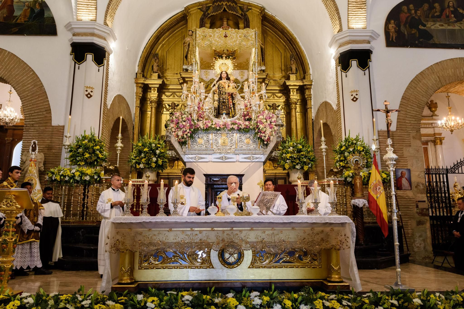 Las mejores imágenes de la procesión de clausura del Año Jubilar de la Virgen del Carmen en Rute