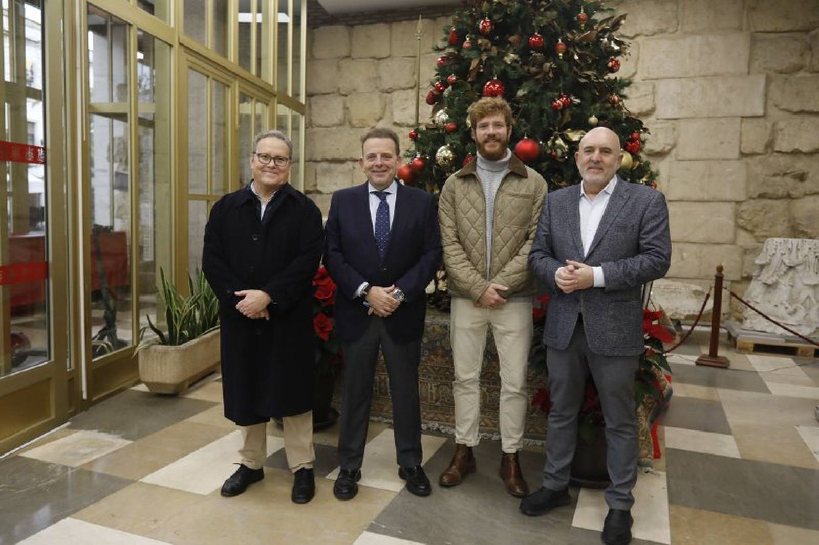 Presentación de Juanlu González como Cartero Real en el Ayuntamiento.