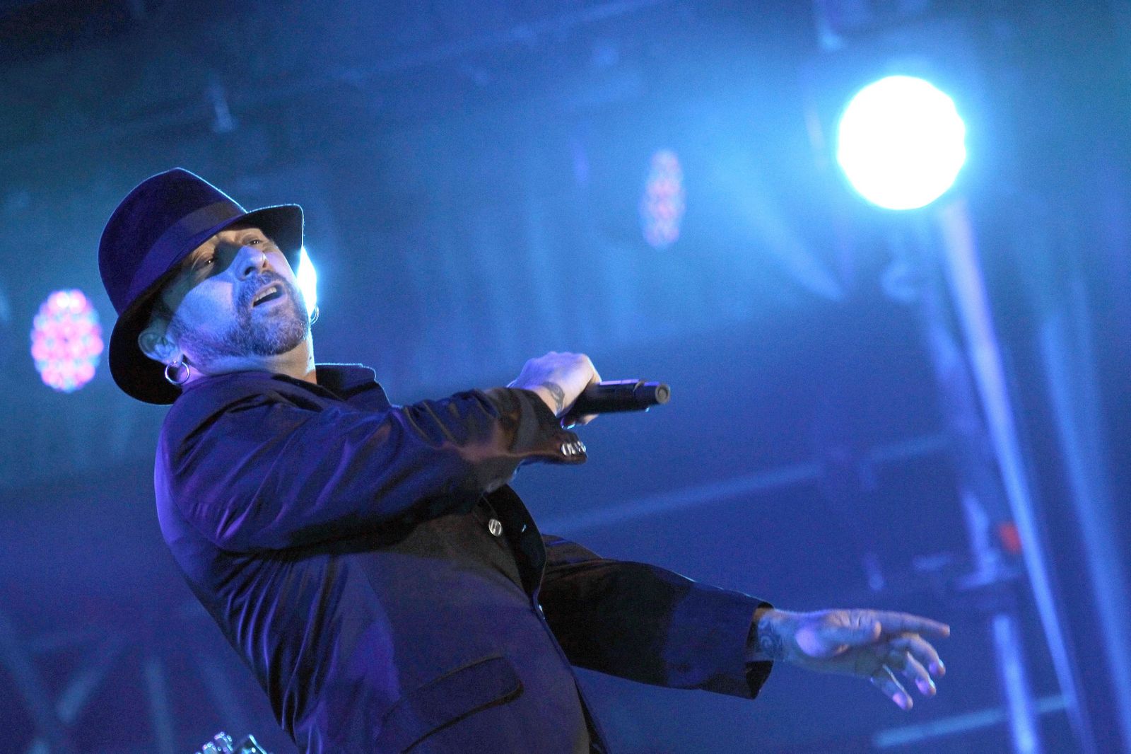 Un momento del concierto de El Barrio en Algeciras en 2015