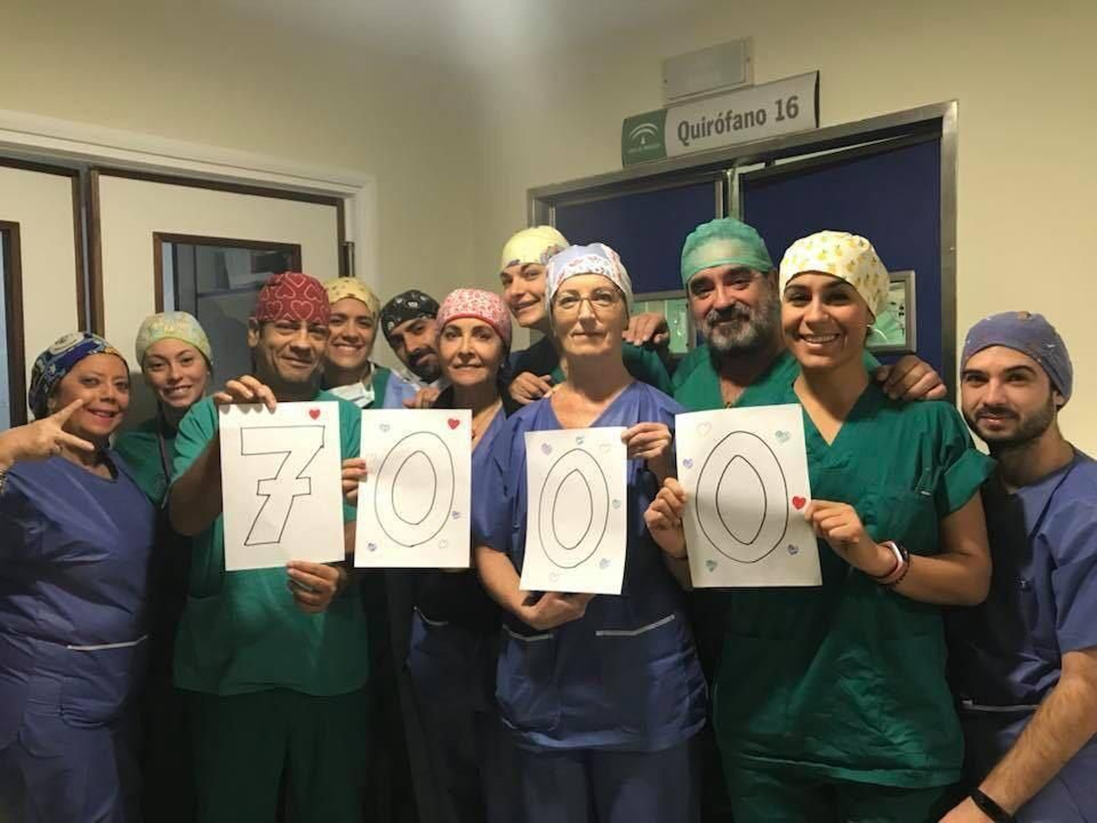 Equipo de Cirugía Cardíaca del Hospital Puerta del Mar.