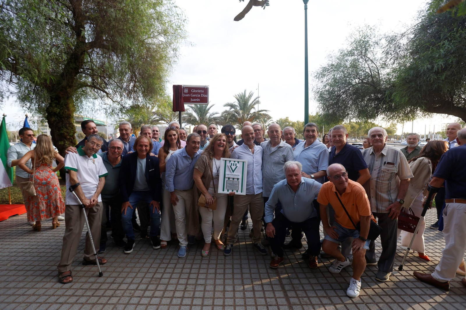Las mejores imágenes del acto en homenaje a Juanín, leyenda del Córdoba CF