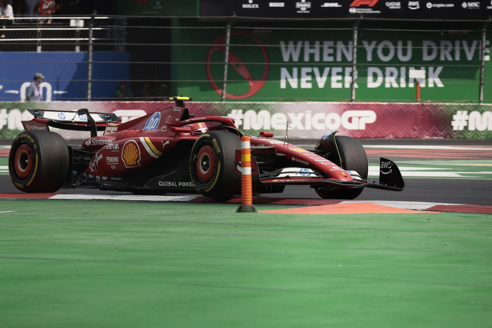 Las fotos del triunfo de Carlos Sainz en México