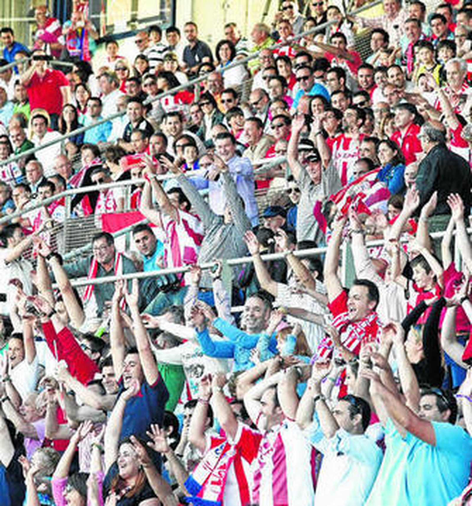 El Mirador, hasta arriba en el último ascenso.