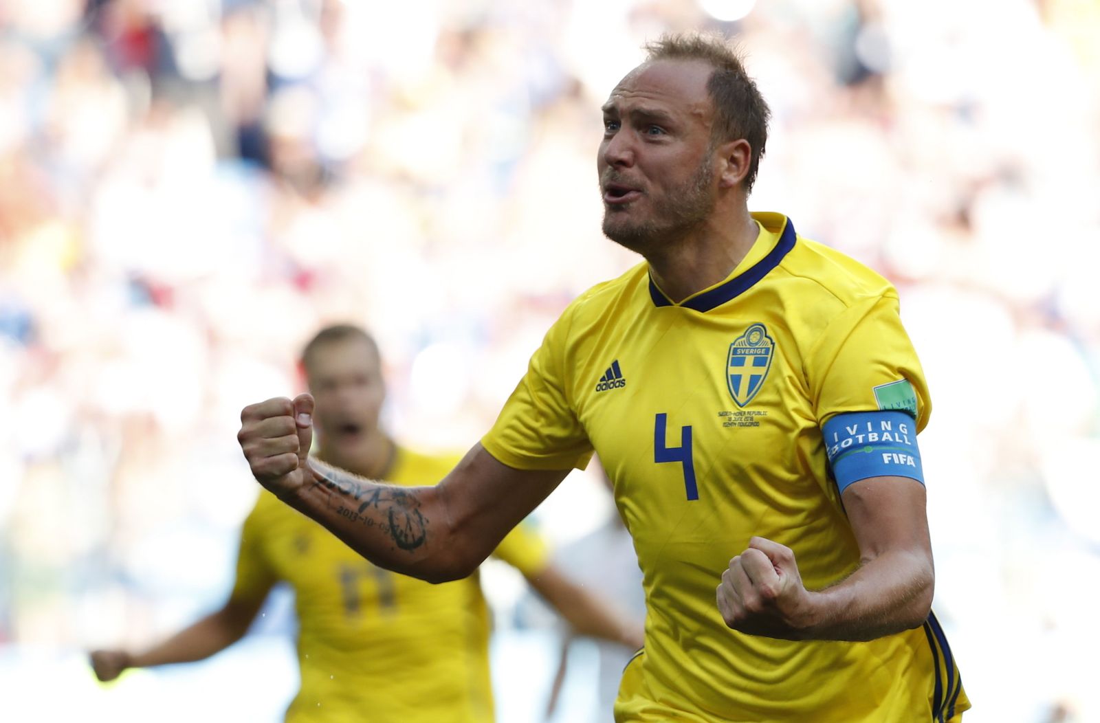 Las imágenes del Suecia-Corea del Sur