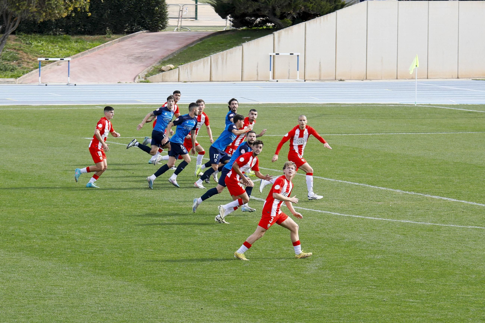 Imágenes del partido entre Almeria B contra Villanovense de segunda RFEF