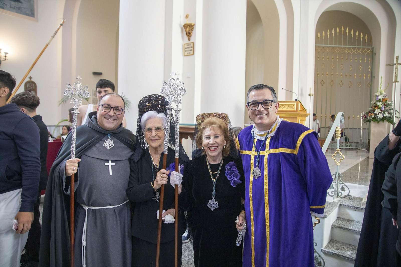Encuentro en la Semana Santa de Almería 2025