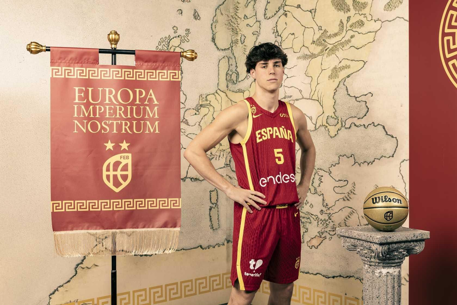 La sesión de fotos oficial de Alberto Díaz y Mario Saint-Supéry con España