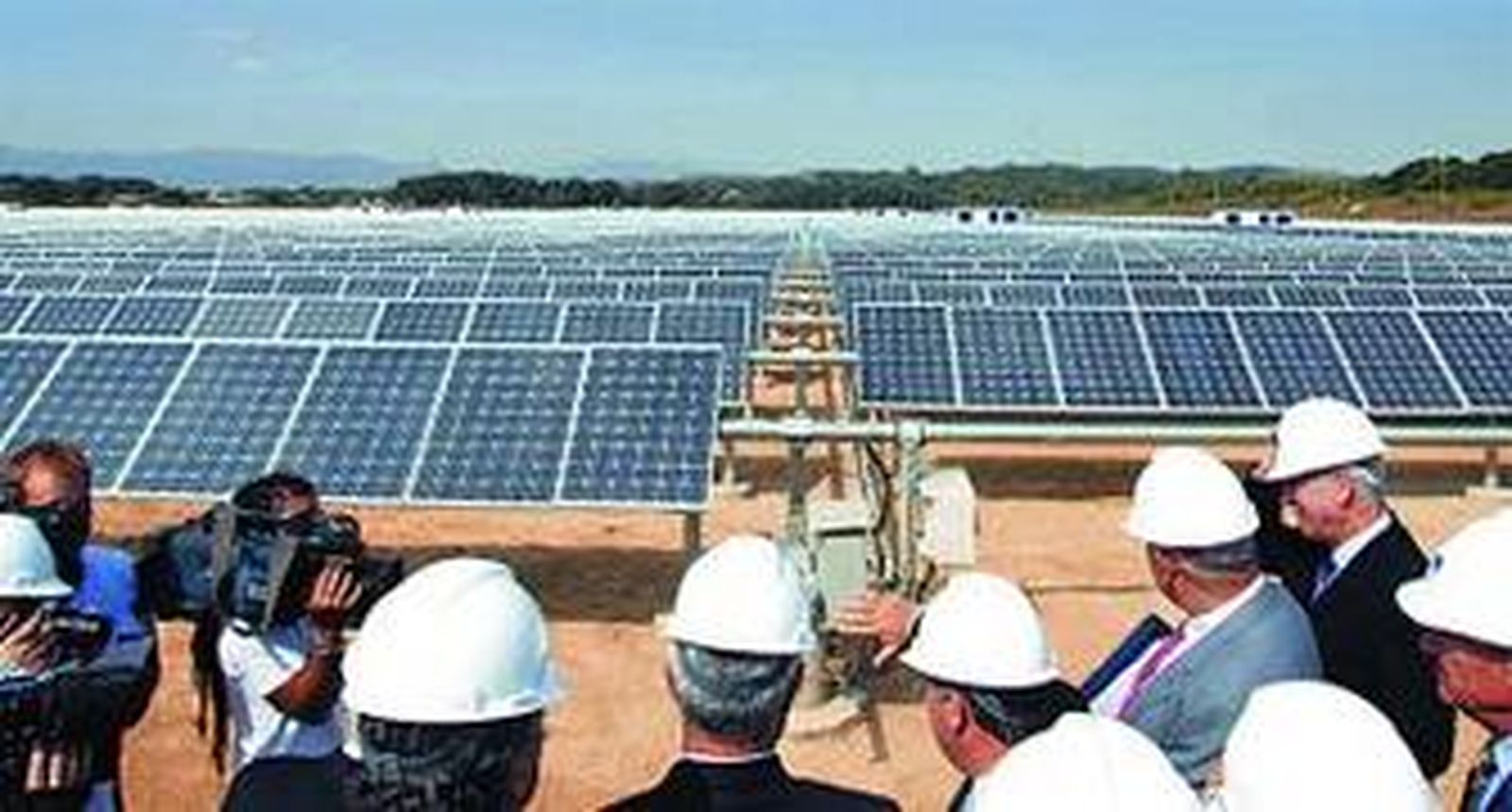 Impresionante imagen de la nueva planta solar en San Roque.