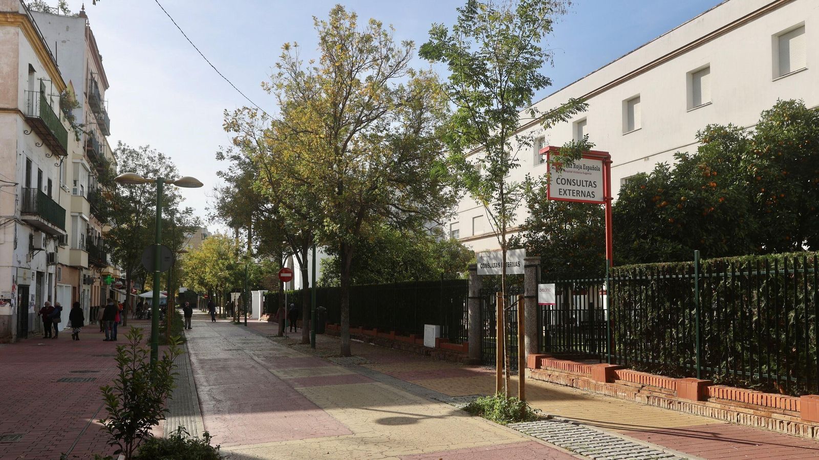 La Avenida de la Cruz Roja.